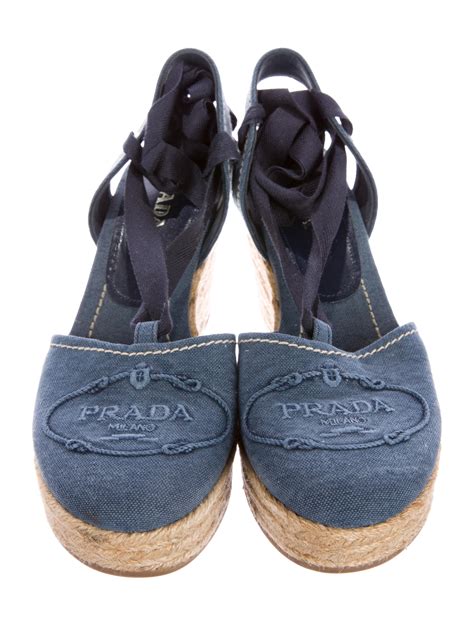 prada denim espadrilles|prada denim jeans.